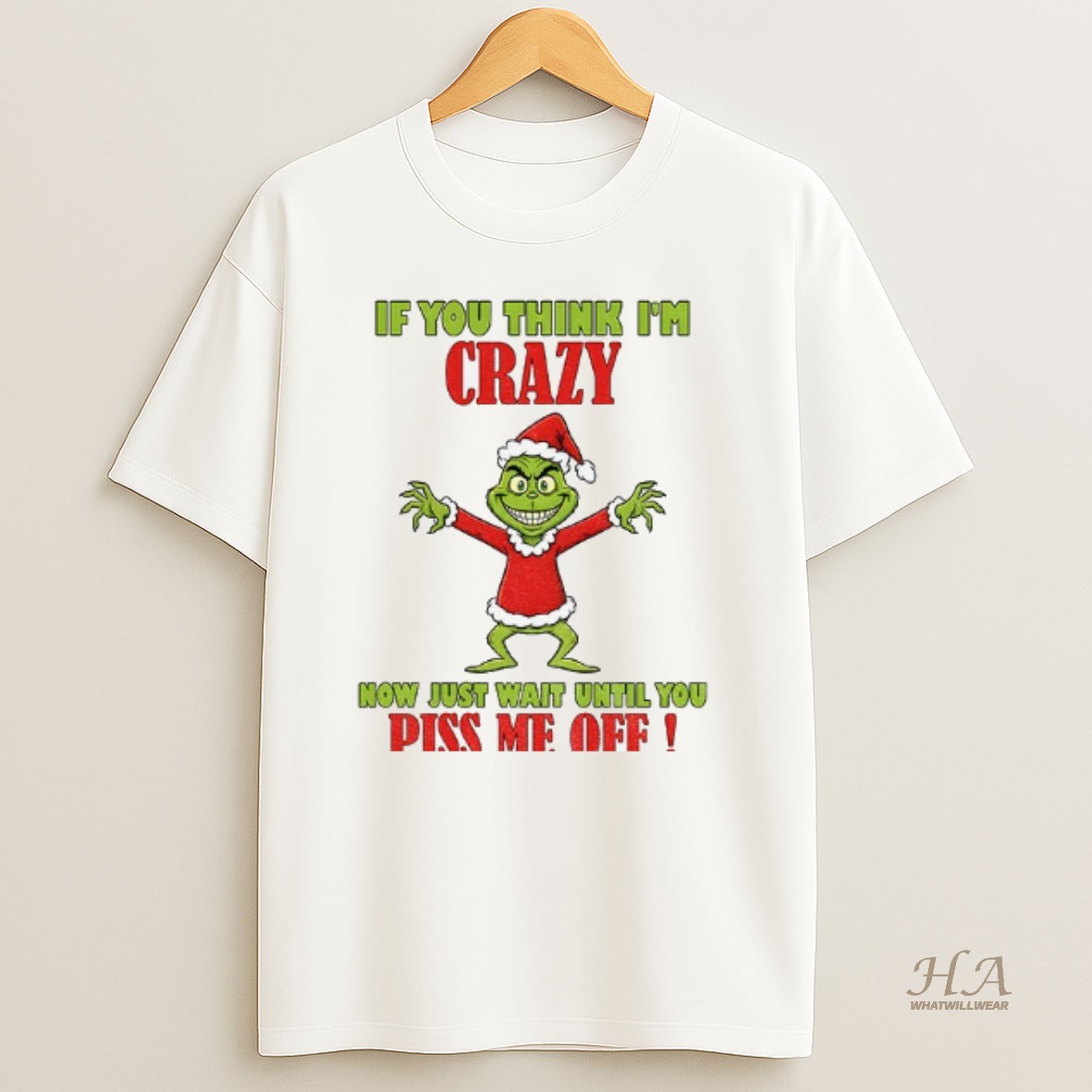 Official Grinch Santa Hat Ive Met My Quota For Stupid People Merry Christmas T Shirt