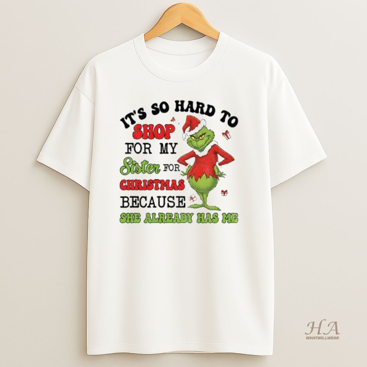 Official Grinch Santa Hat It Was A Lot More Fun Being 20 In The 70s Than It Is Being 70 In The 20s Christmas T Shirt