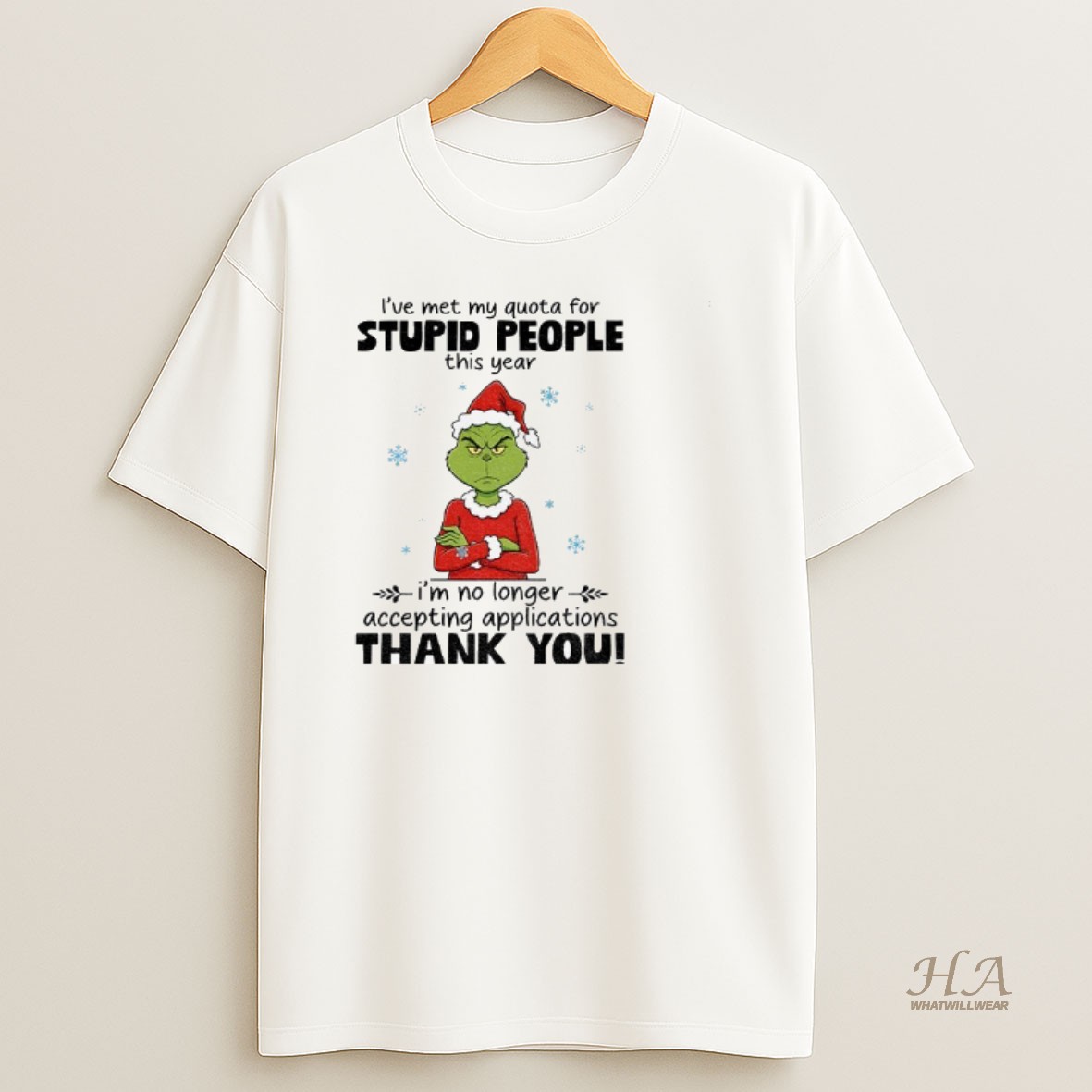 Official Grinch Santa Hat Its So Hard To Shop For My Sister For Christmas She Already Has Me T Shirt