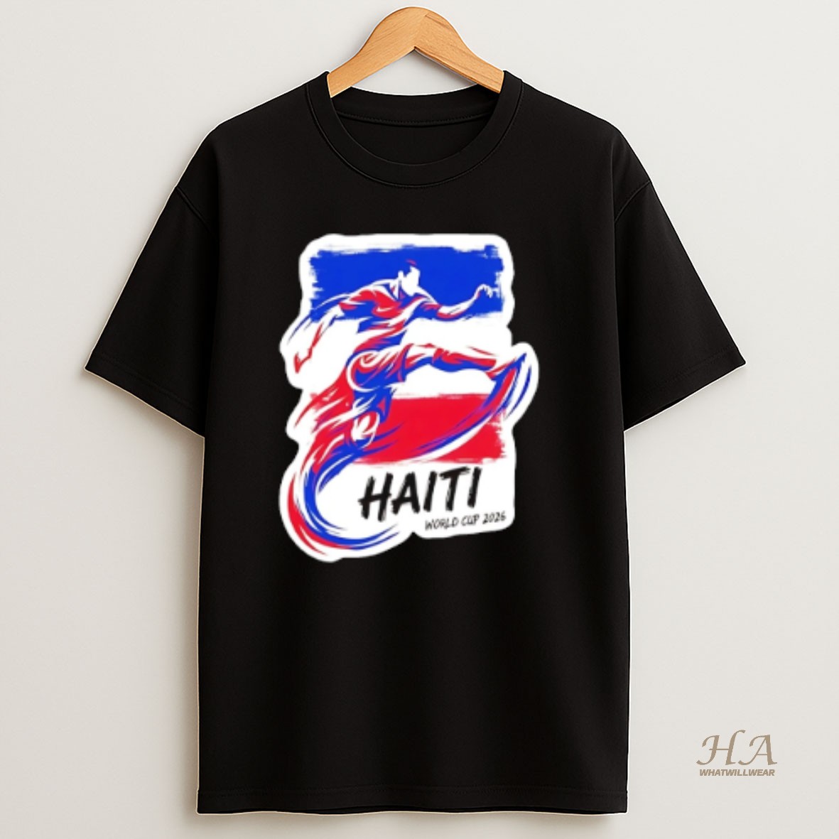 Official Haiti World Cup 2026 Football Player T Shirt