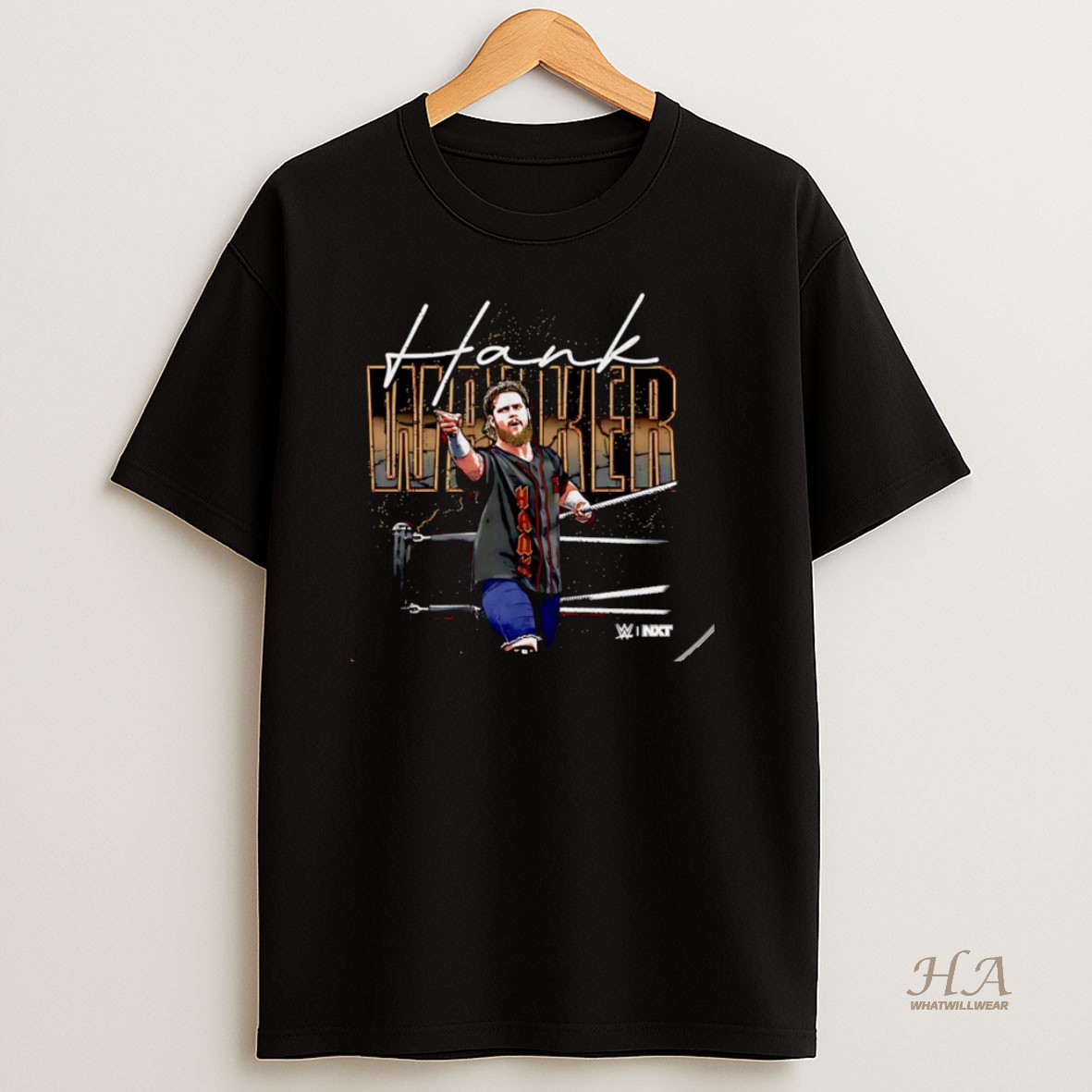 Official Hank Walker Superstar Name Wwe Signature Christmas T Shirt