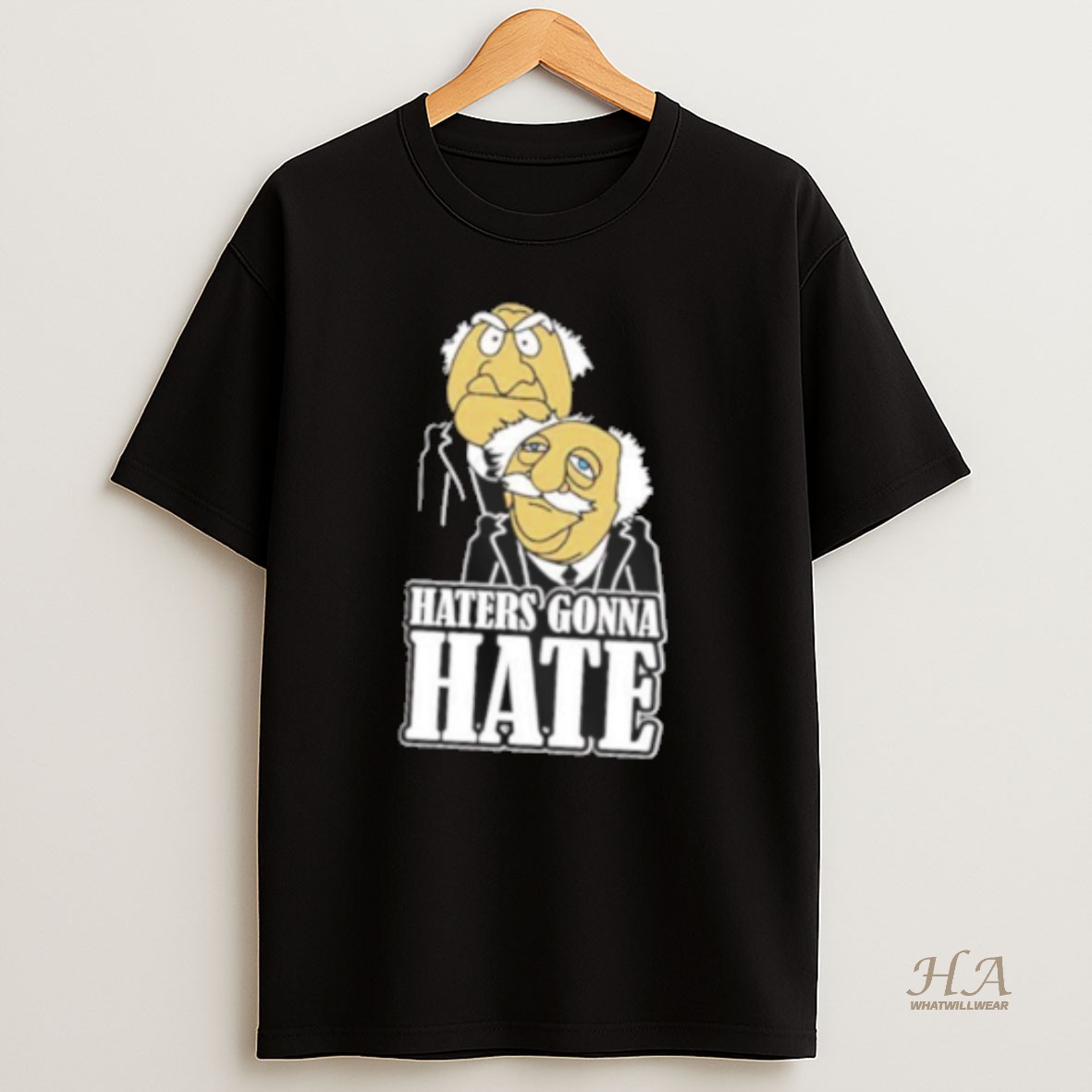 Official Haters Gonna Hate Statler And Waldorf T Shirt