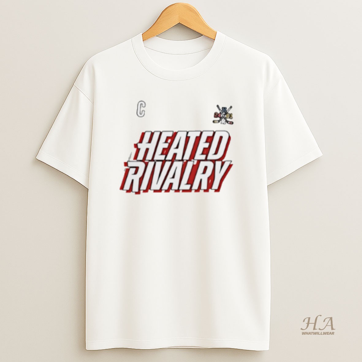 Official Heated Rivalry Hockey Logo T Shirt