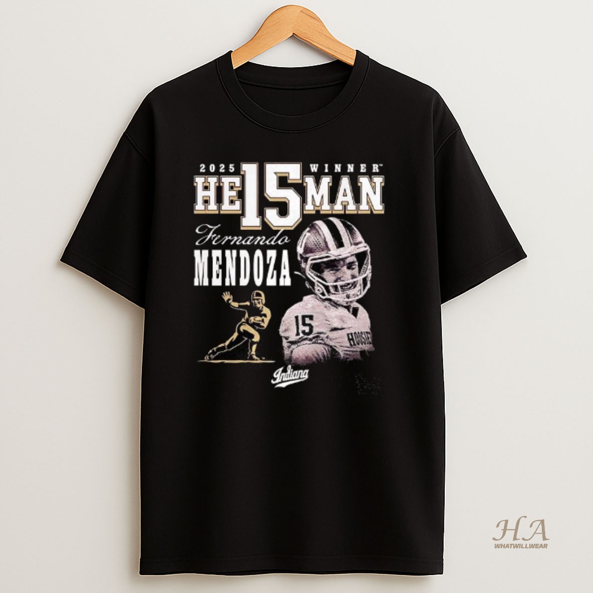 Official Heisman Winner 2025 Fernando Mendoza T Shirt