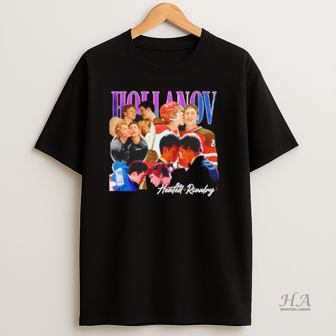 Official Hollanov Heated Rivalry Graphic Shirt