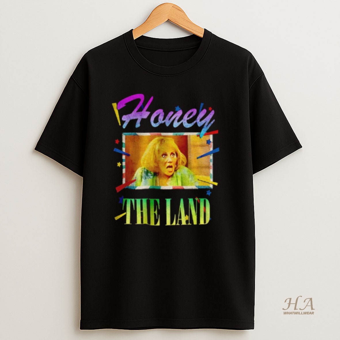Official Honey The Land Sylvia Browne Vintage Inspired T Shirt