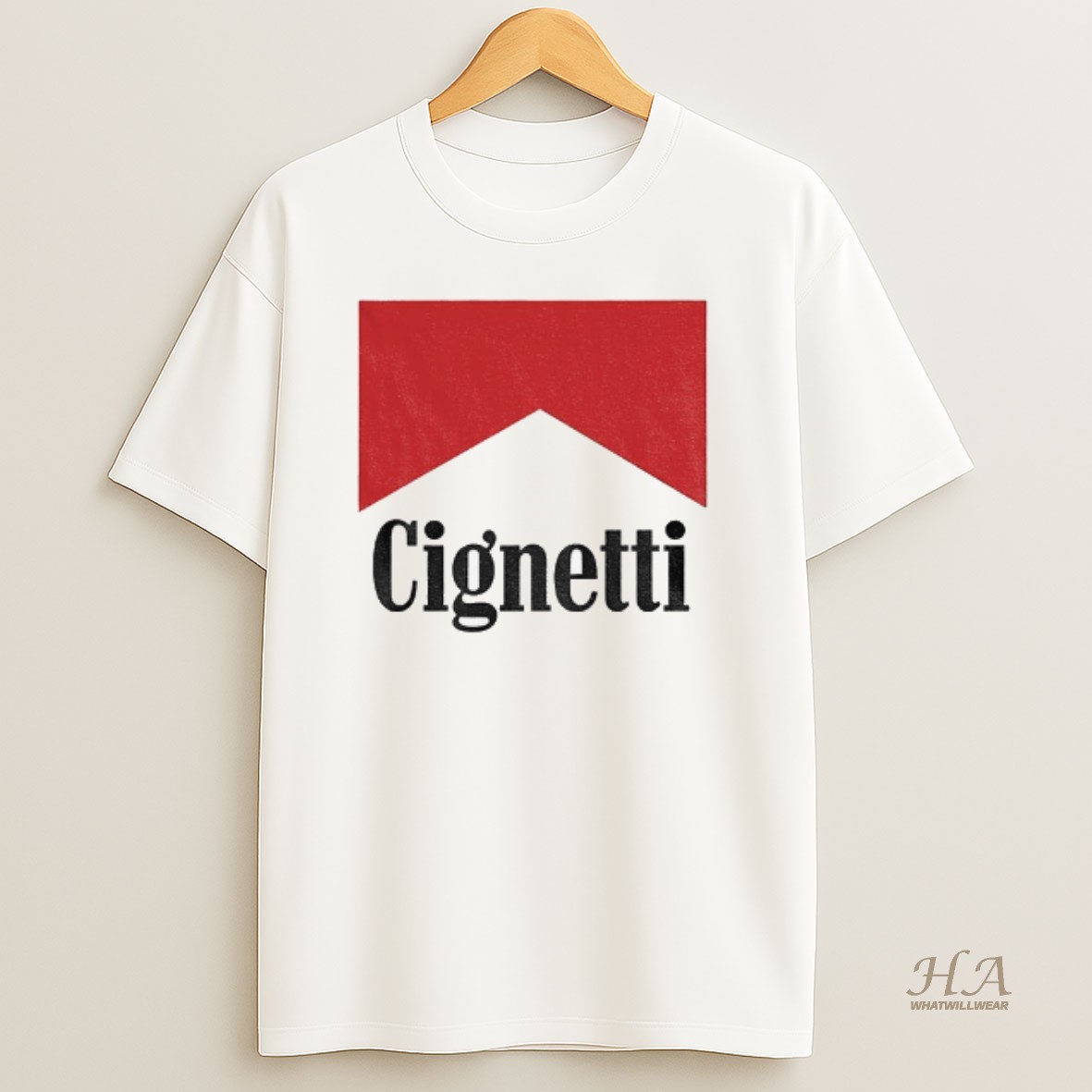 Official Hoosier Huddle Cignetti Logo T Shirt