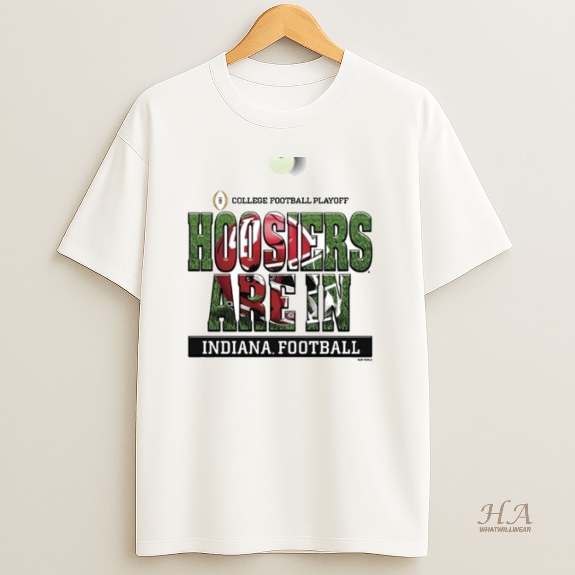 Official Hoosiers Are In Indiana Hoosiers 2025 Cfp Bound Helmet Shirt