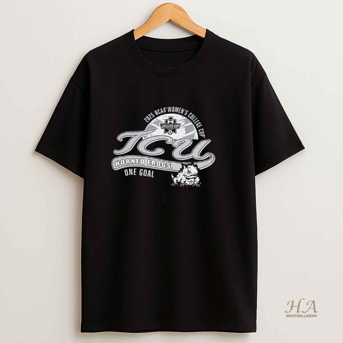 Official Horned Frogs One Goal 2025 Ncaa Womens College Cup Shirt