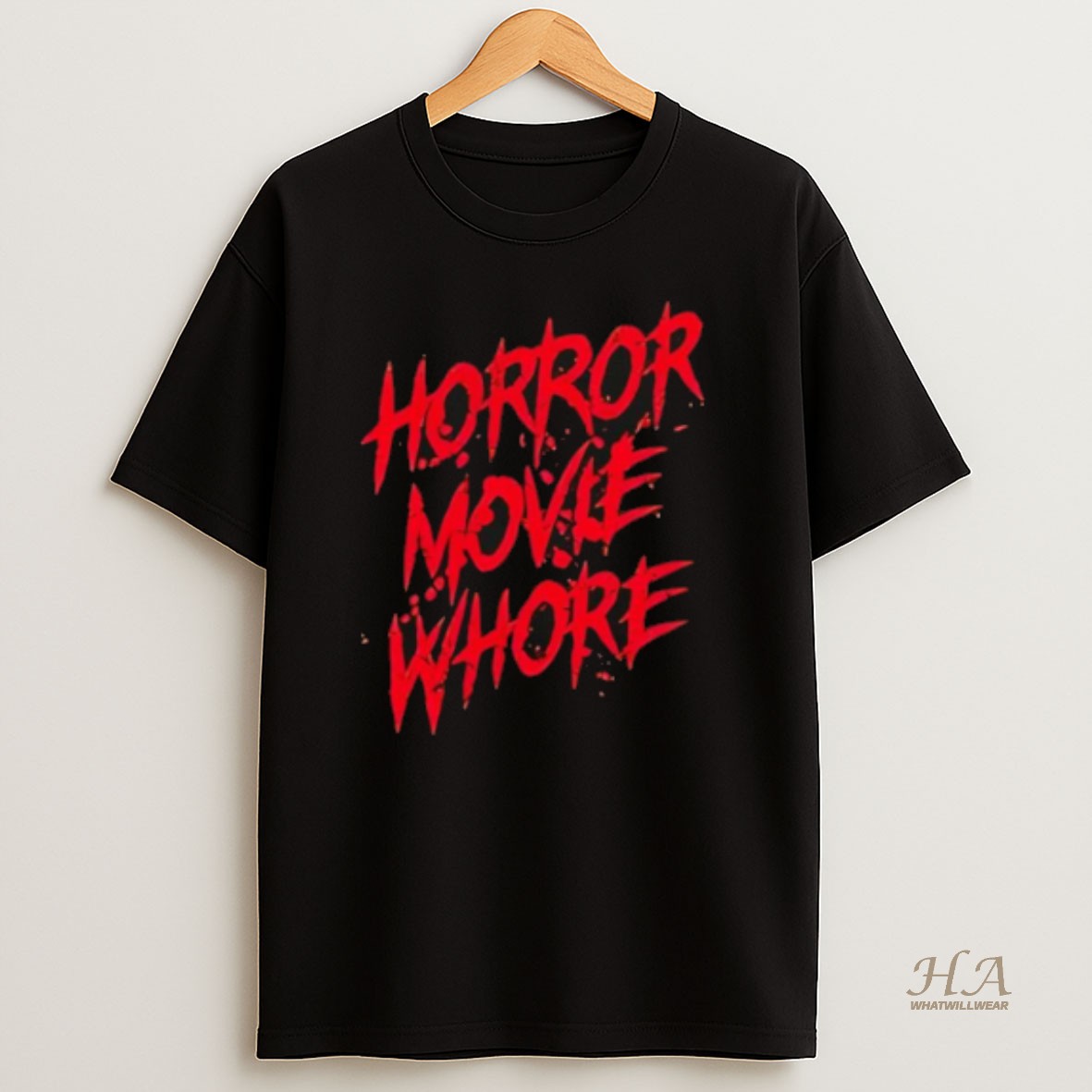 Official Horror Movie Whore Stylish T Shirt