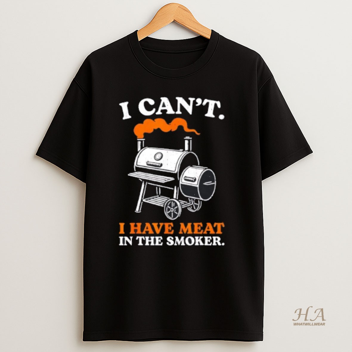 Official I Cant I Have Meat In The Smoker Shirt