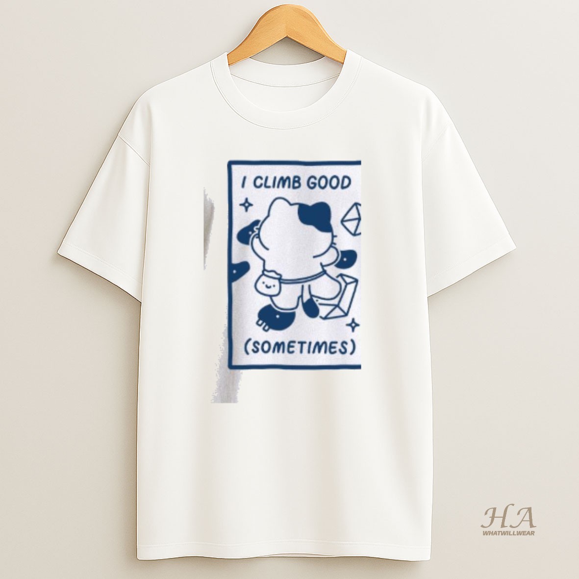 Official I Climb Good Sometimes Cute Cat T Shirt