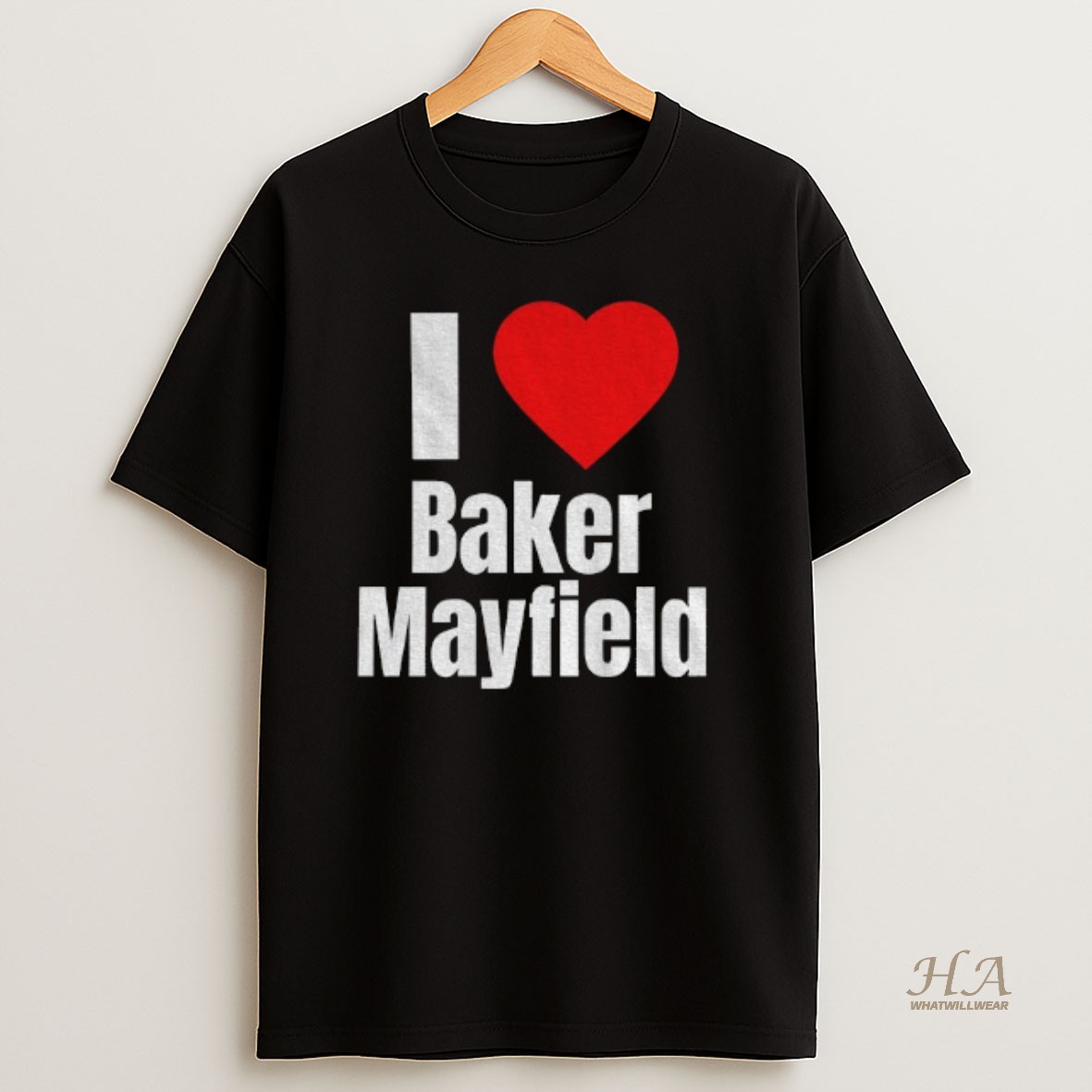 Official I Heart Baker Mayfield T Shirt