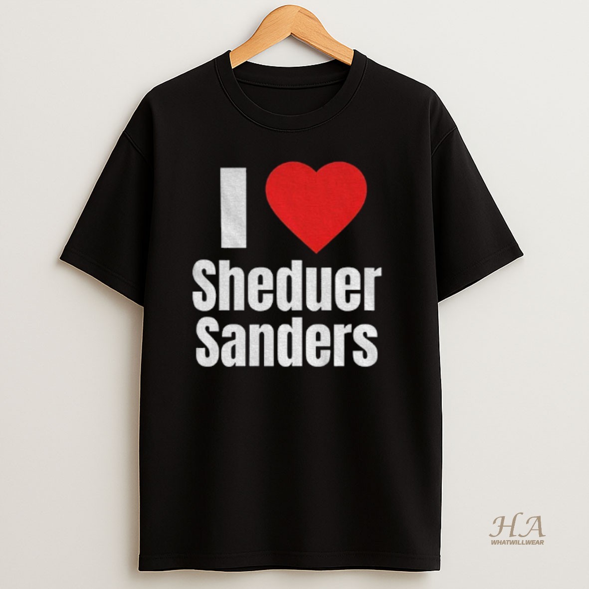 Official I Heart Sheduer Sanders T Shirt