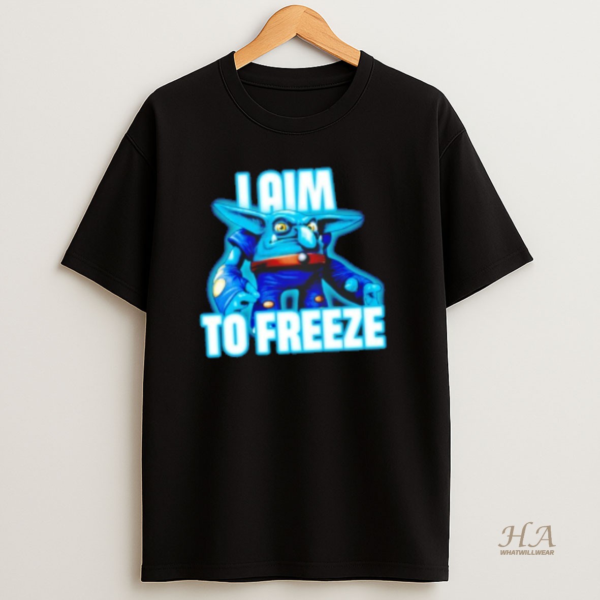 Official I Aim To Freeze Chill Bill Skylanders T Shirt