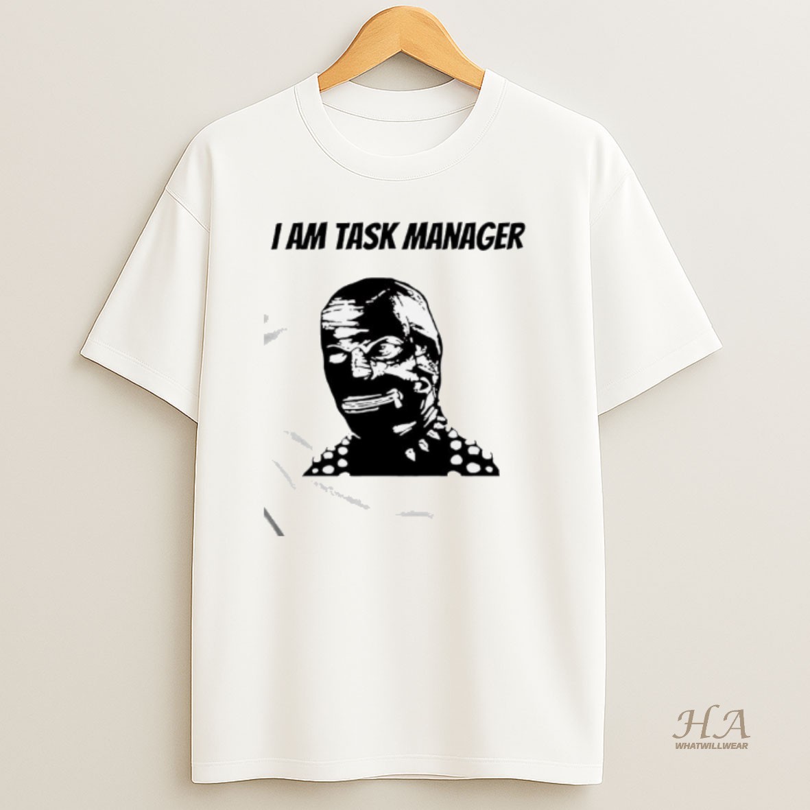 Official I Am Task Manager Graphic T Shirt
