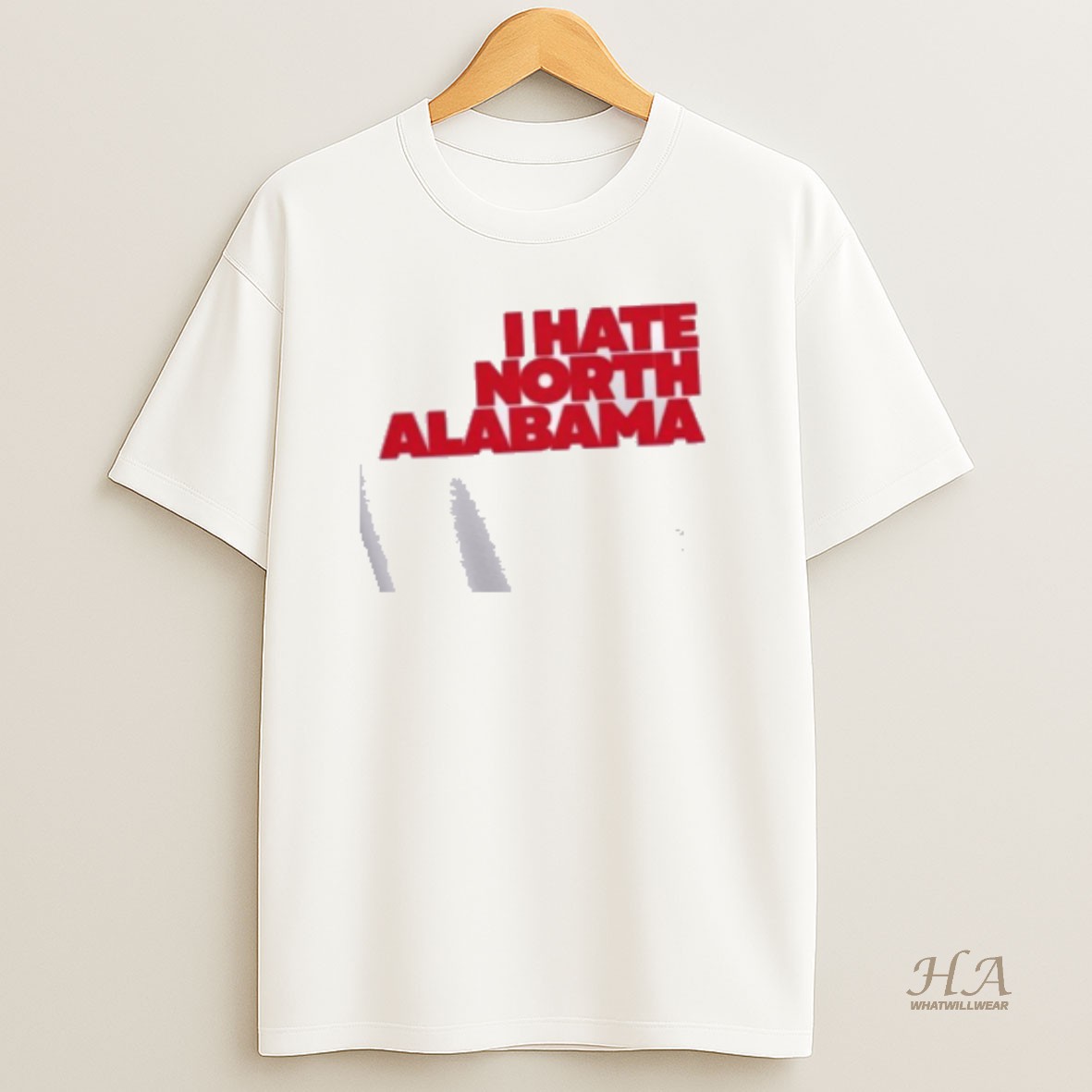 Official I Hate North Alabama T Shirt