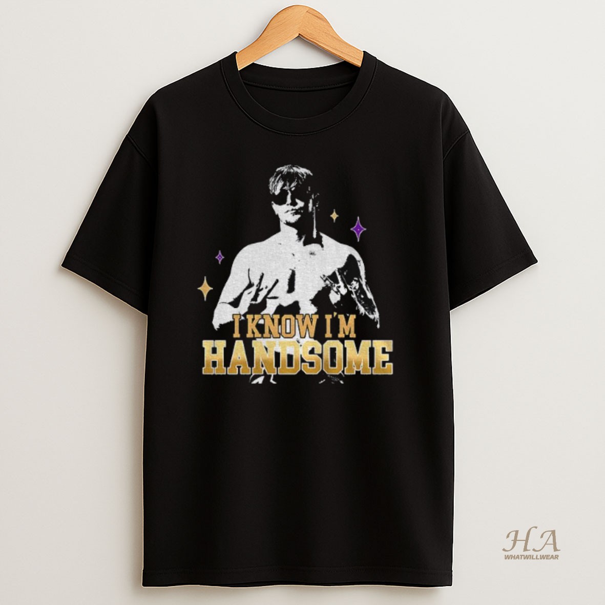 Official I Know Im Handsome Shirt