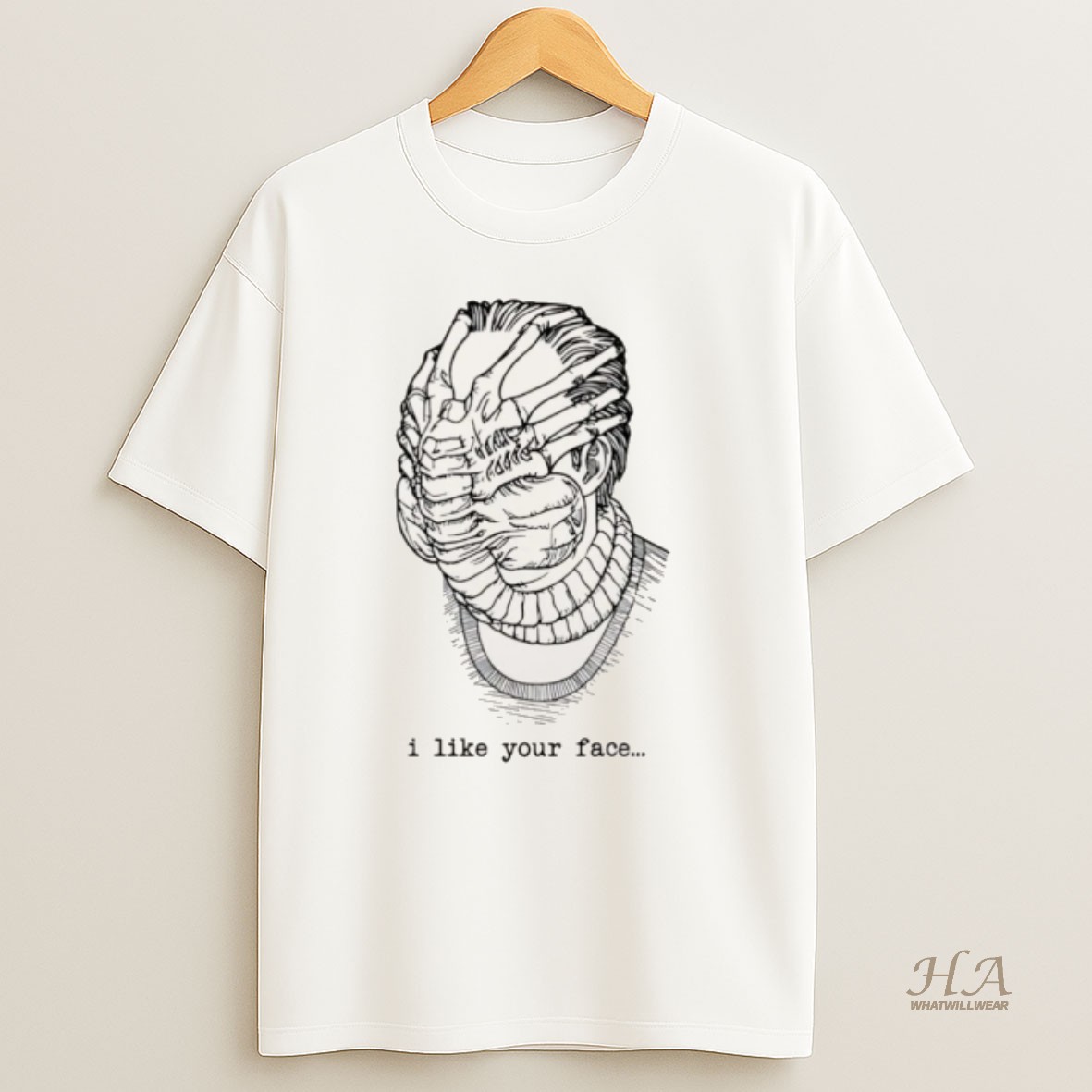 Official I Like Your Face Christmas Shirt
