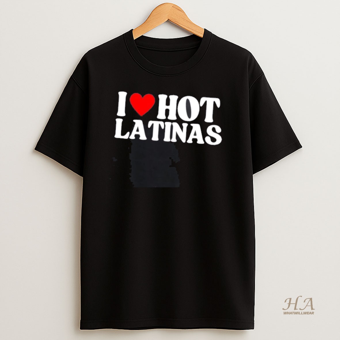 Official I Love Hot Latinas T Shirt