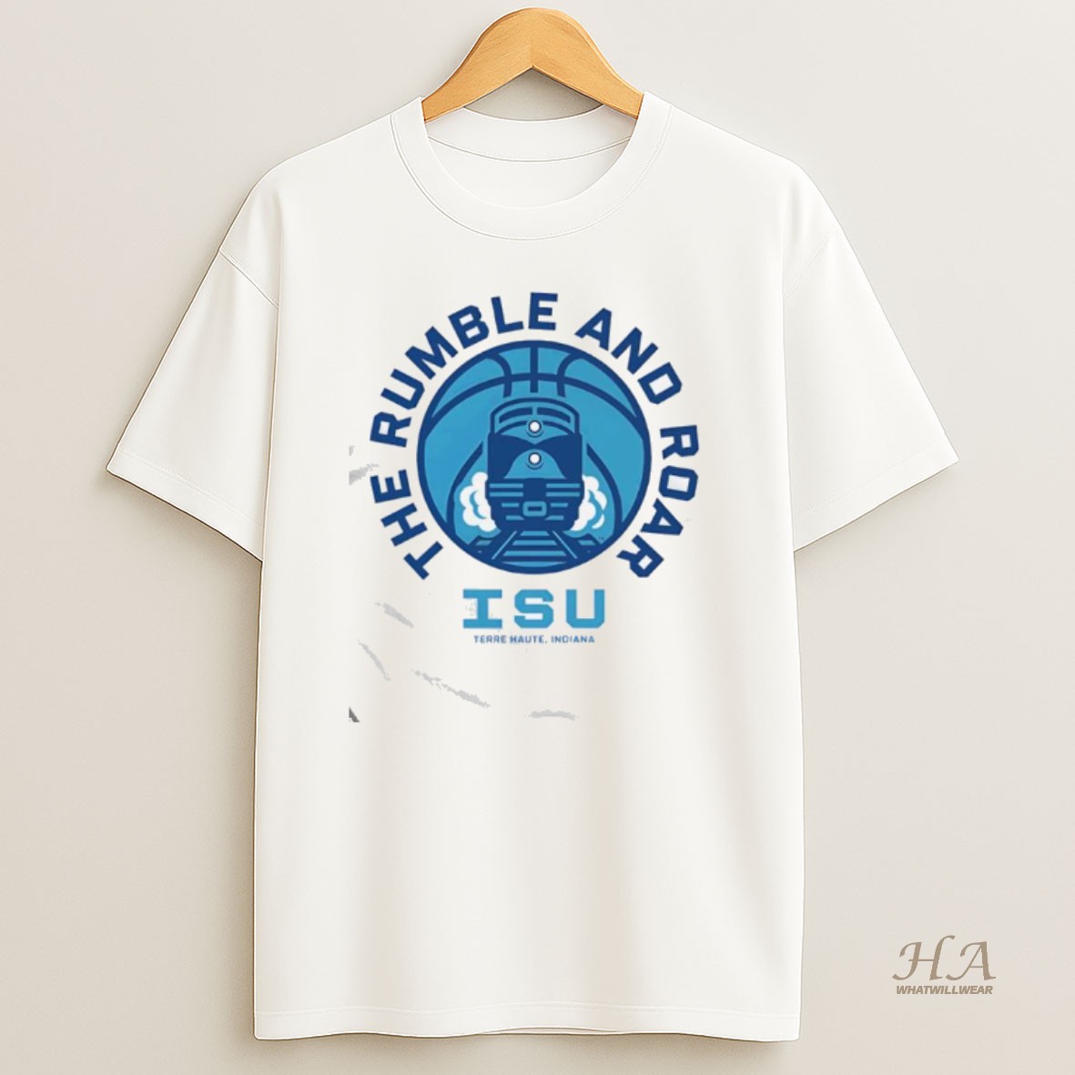 Official Isu Indiana State The Sycamores Rumble And Roar T Shirt