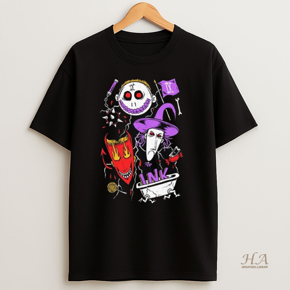 Official Ice Nine Kills Nightmare On The Ninth Before Christmas 2025 Freak Flag Long Sleve Shirt