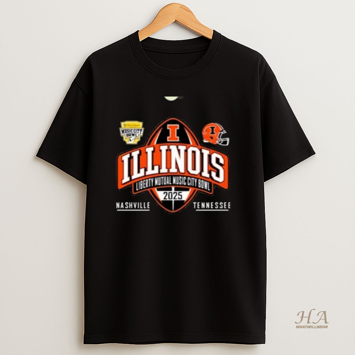 Official Illinois 2025 Liberty Mutual Music City Event Shirt