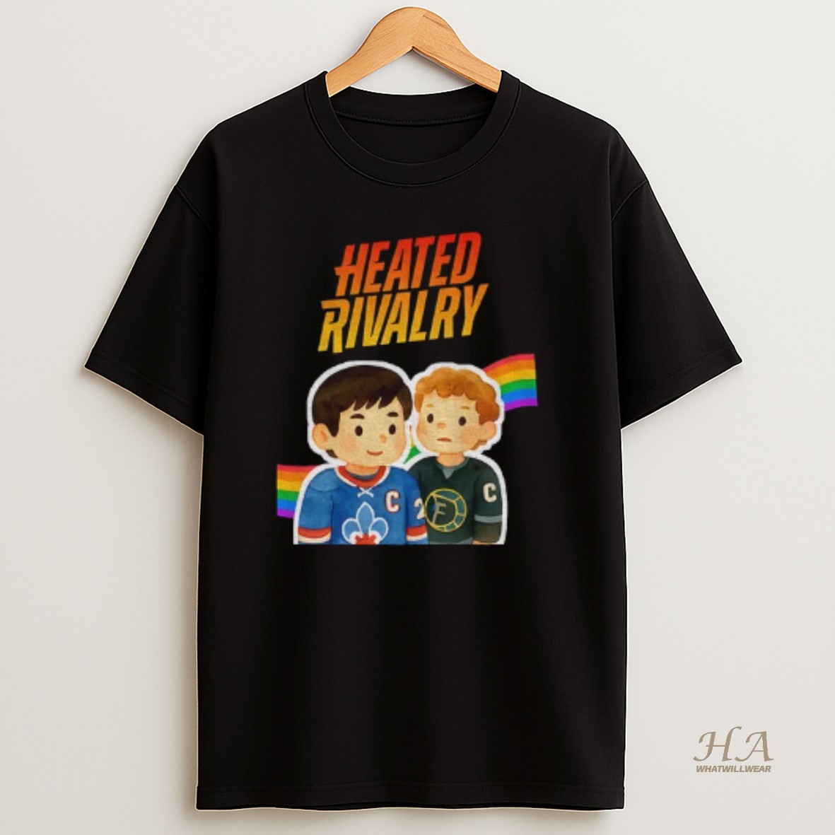 Official Ilya Rozanov And Shane Hollander Heated Rivalry Lgbt T Shirt