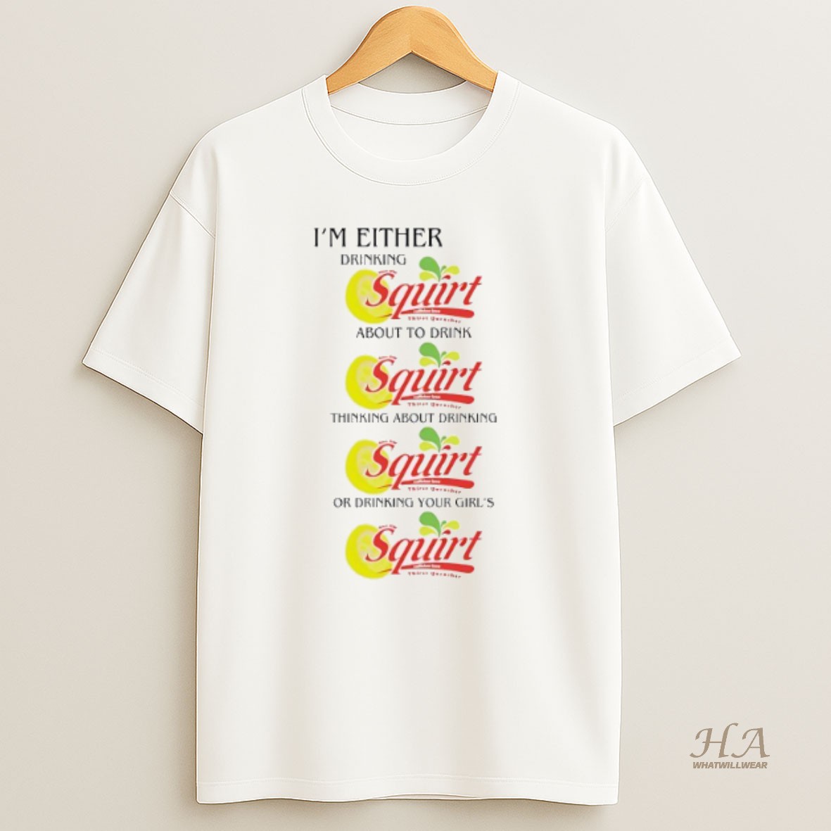 Official Im Either Drinking Squirt Shirt
