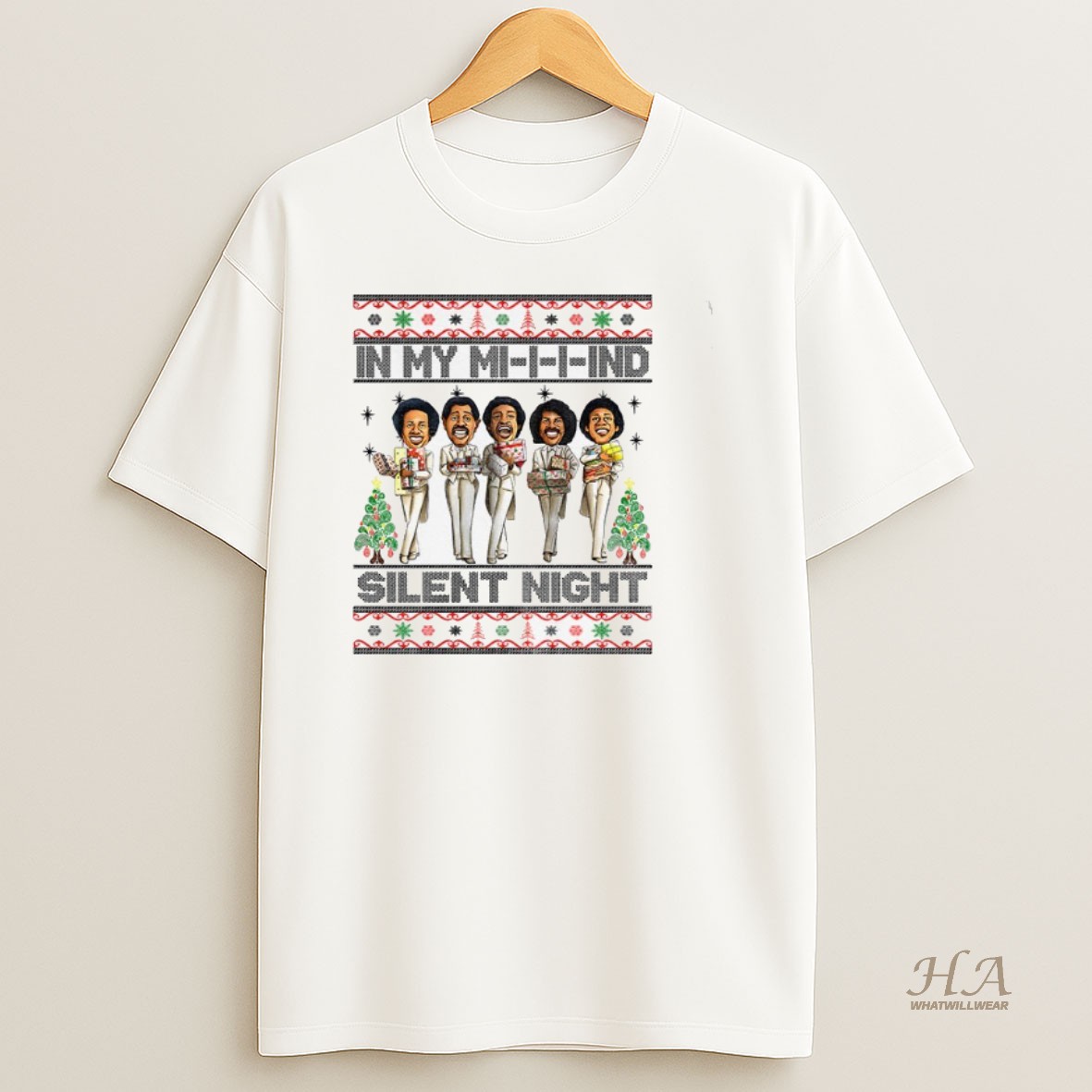 Official In My Mind Silent Night African American Merry Christmas Shirt