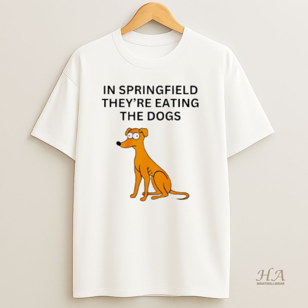 Official In Springfield Theyre Eating The Dogs T Shirt