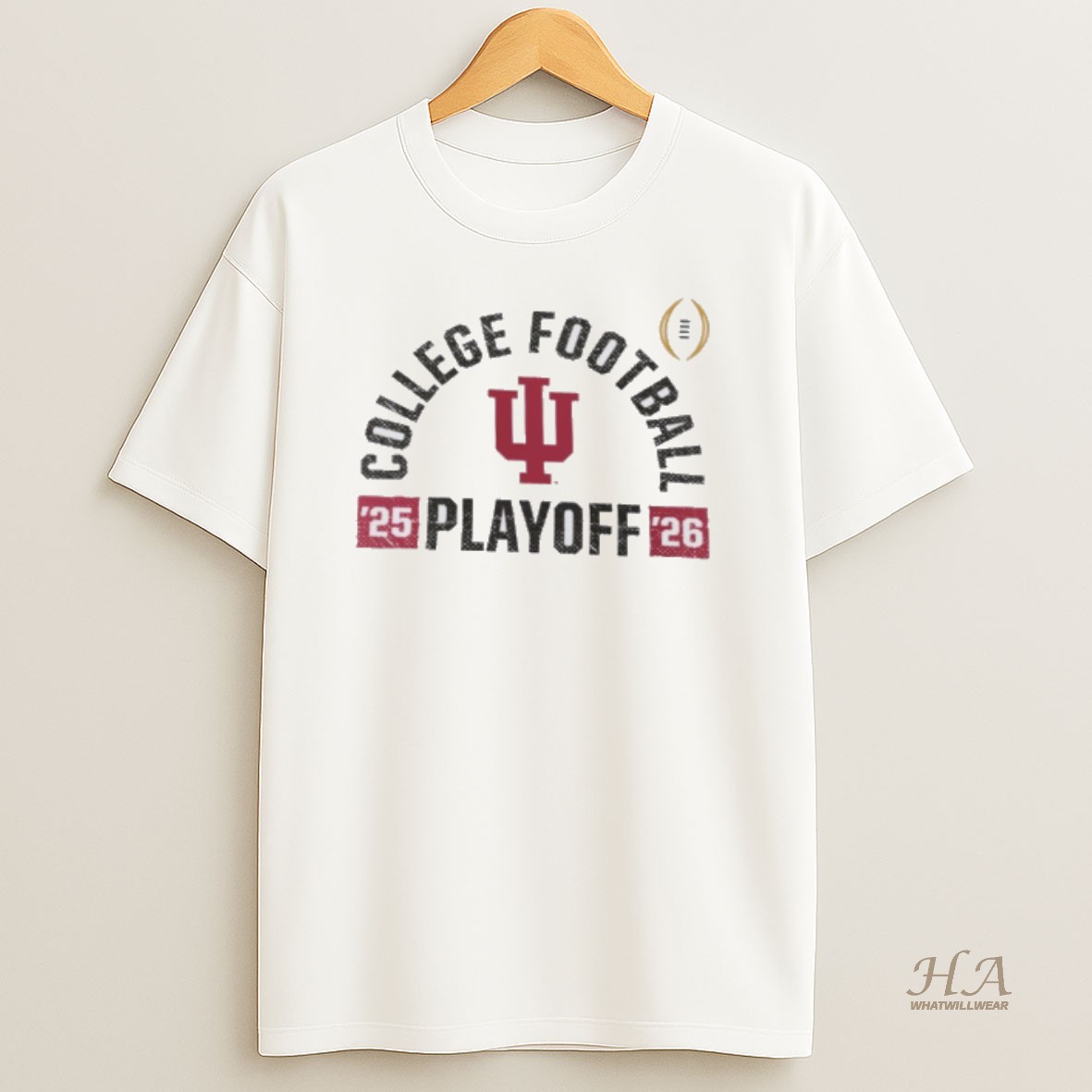 Official Indiana Hoosiers 2025 26 College Football Playoff Touchdown Glory T Shirt