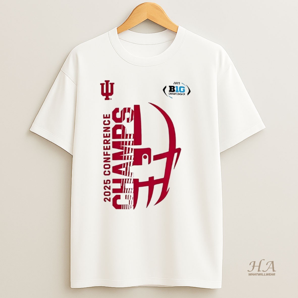 Official Indiana Hoosiers 2025 Big 10 Conference Champs Shirt