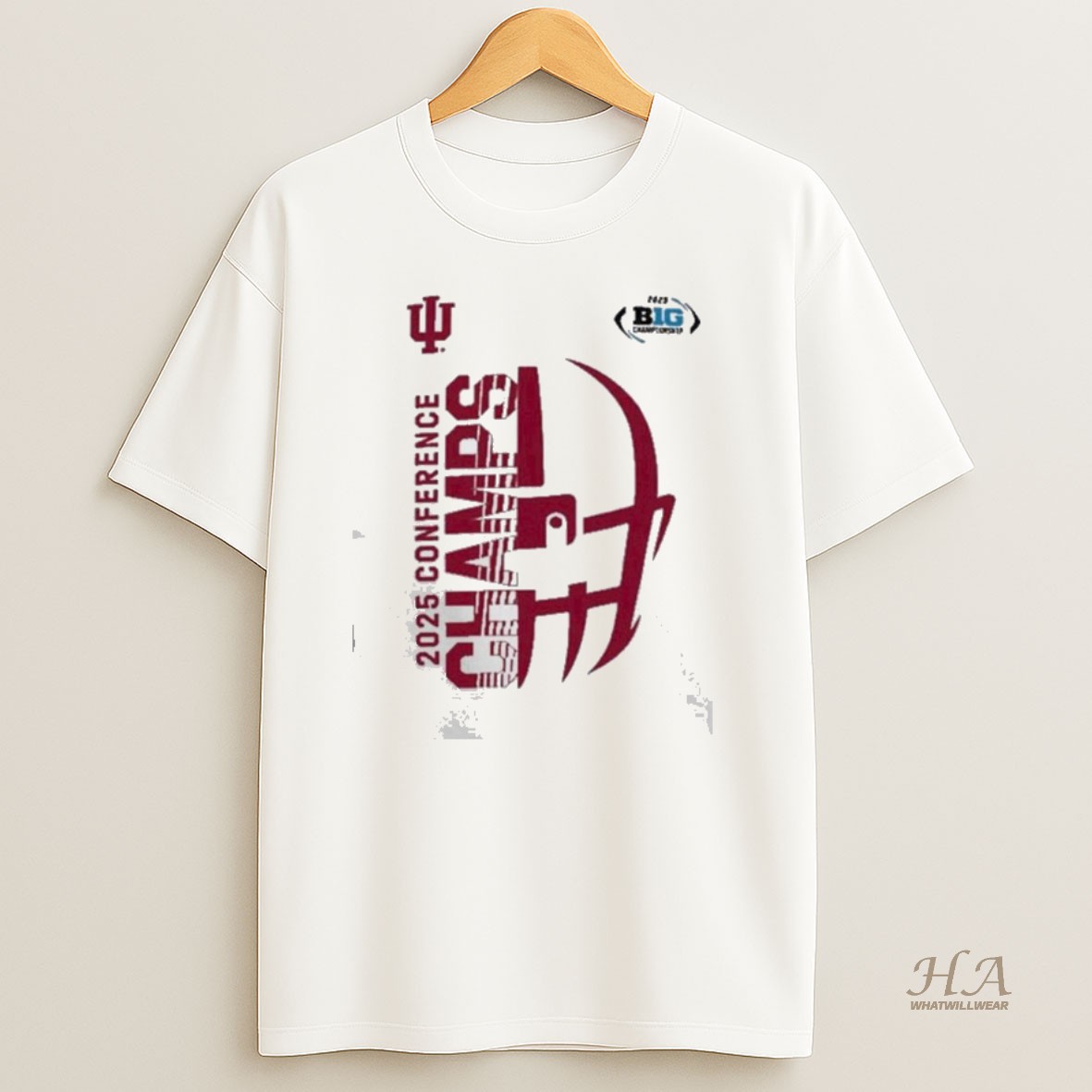 Official Indiana Hoosiers 2025 Big Ten Conference Champions Shirt