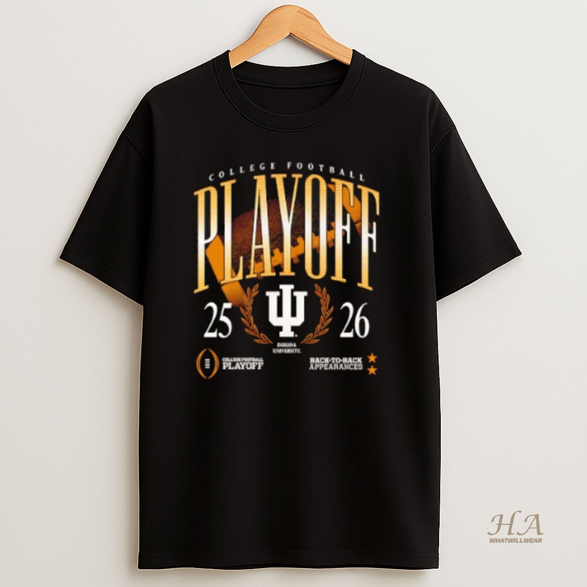 Official Indiana Hoosiers 25 26 College Football Playoff Shirt
