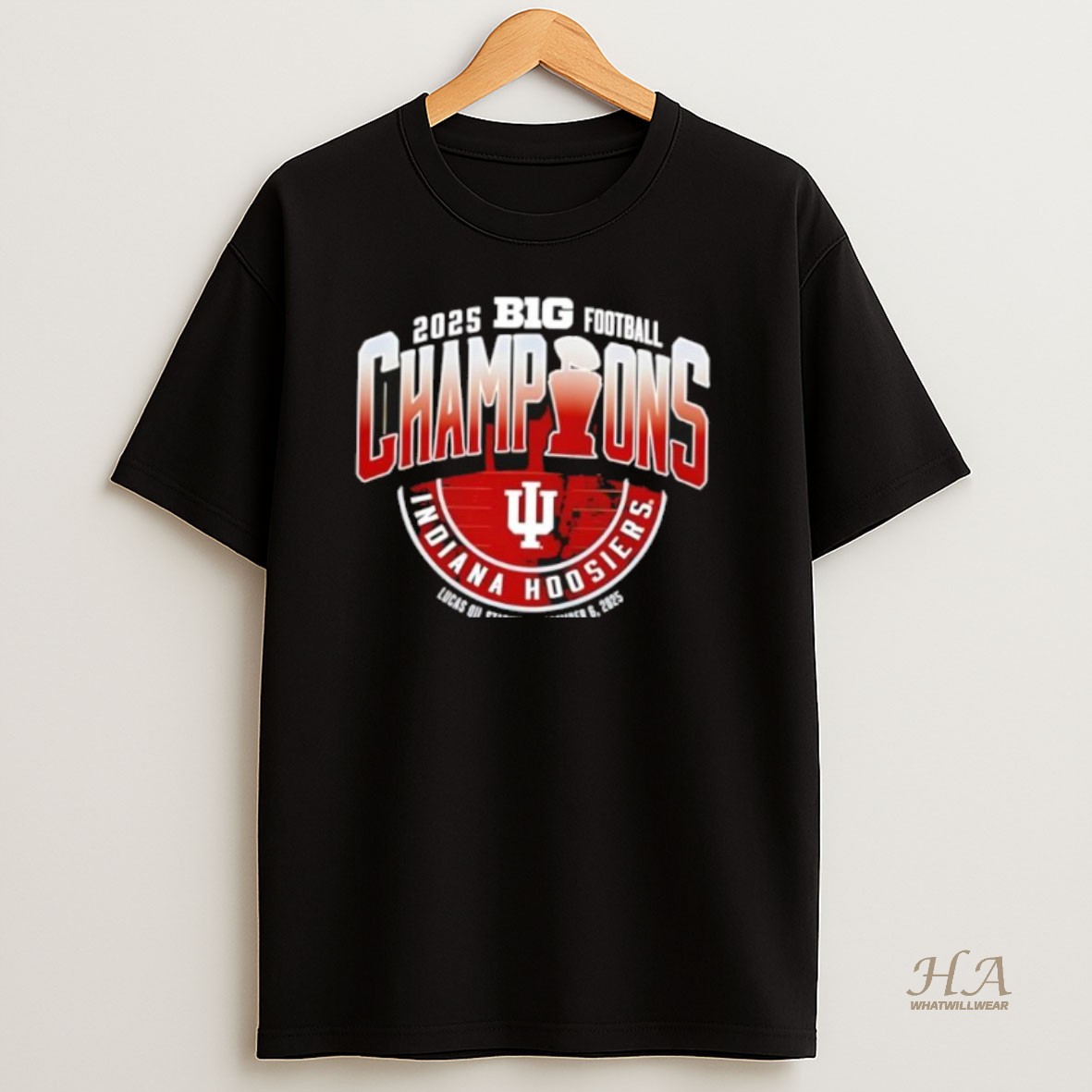 Official Indiana Hoosiers Big 10 Champions Locker Room Shirt