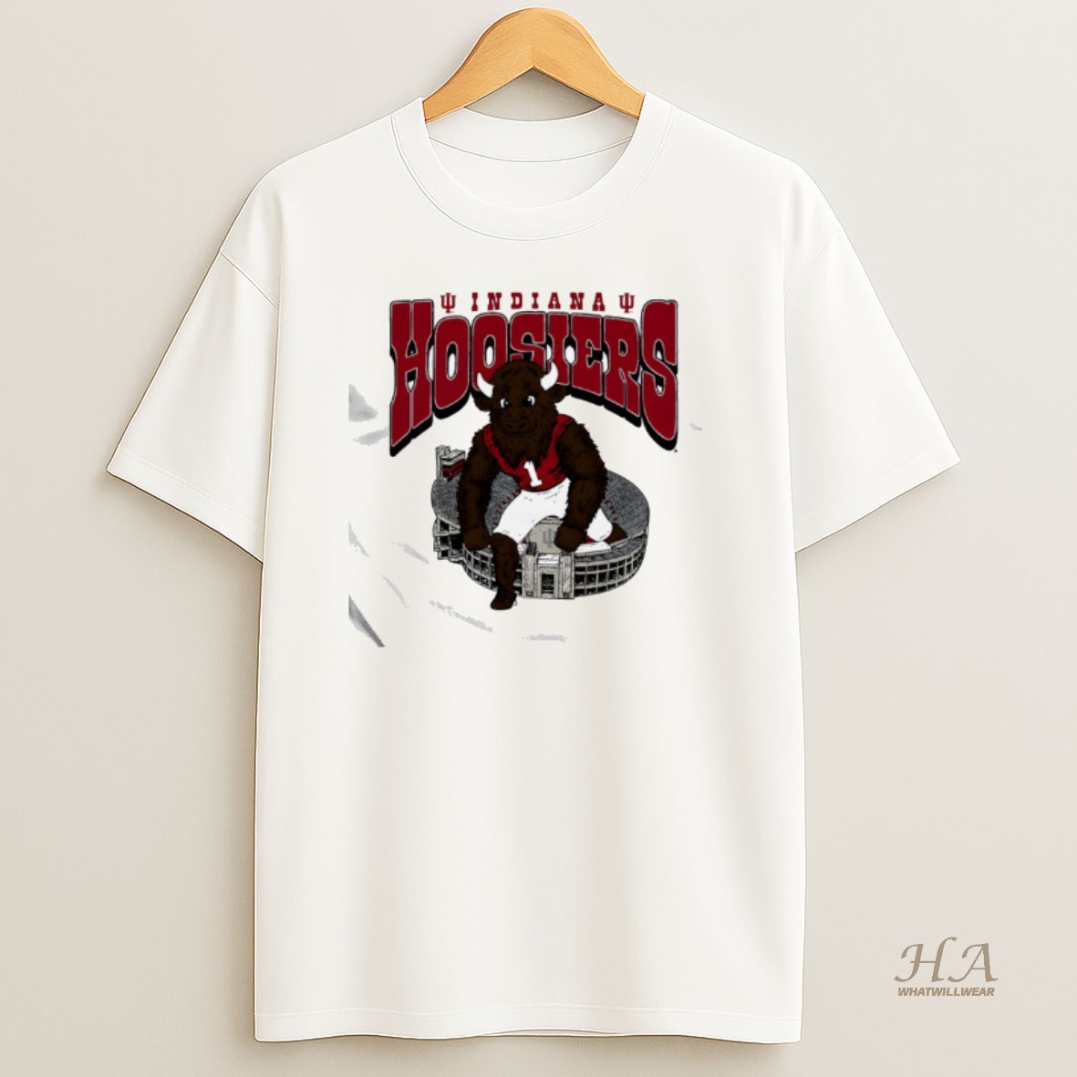 Official Indiana Hoosiers Bison T Shirt