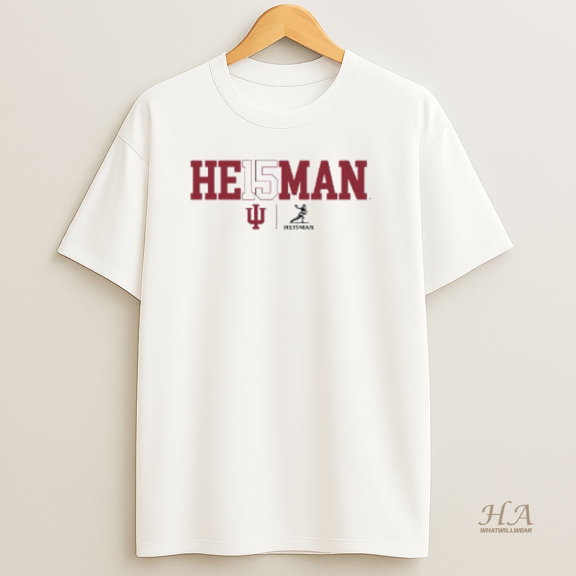 Official Indiana Hoosiers Fernando Mendoza 2025 Heisman Trophy Winner T Shirt