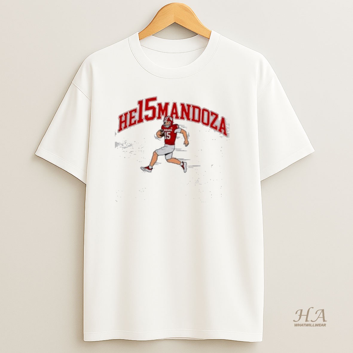 Official Indiana Hoosiers Fernando Mendoza He15man T Shirt
