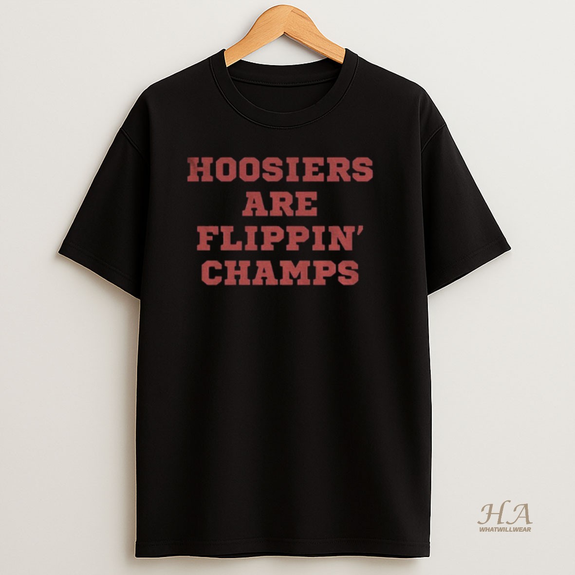 Official Indiana Hoosiers Football Are Flippin Champs Shirt