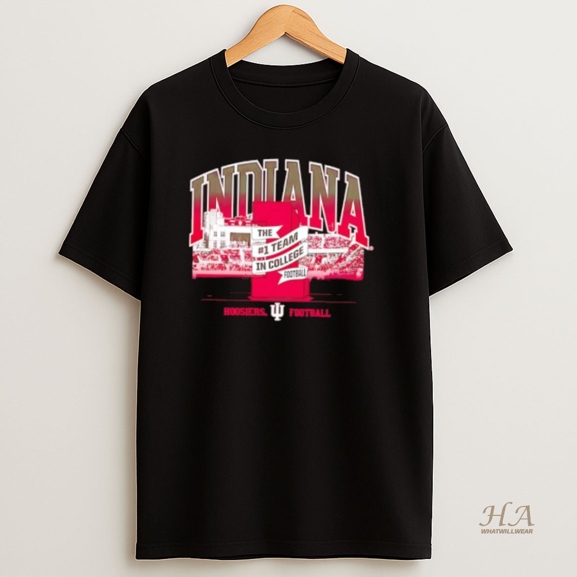 Official Indiana Hoosiers Football The 1 Team In College T Shirt