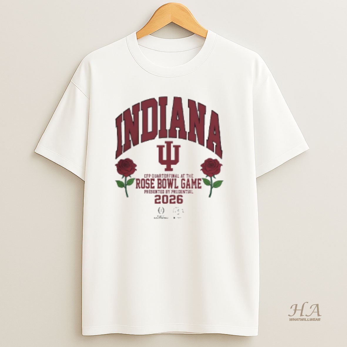 Official Indiana Hoosiers Rose Bowl Game Cfp 2026 T Shirt