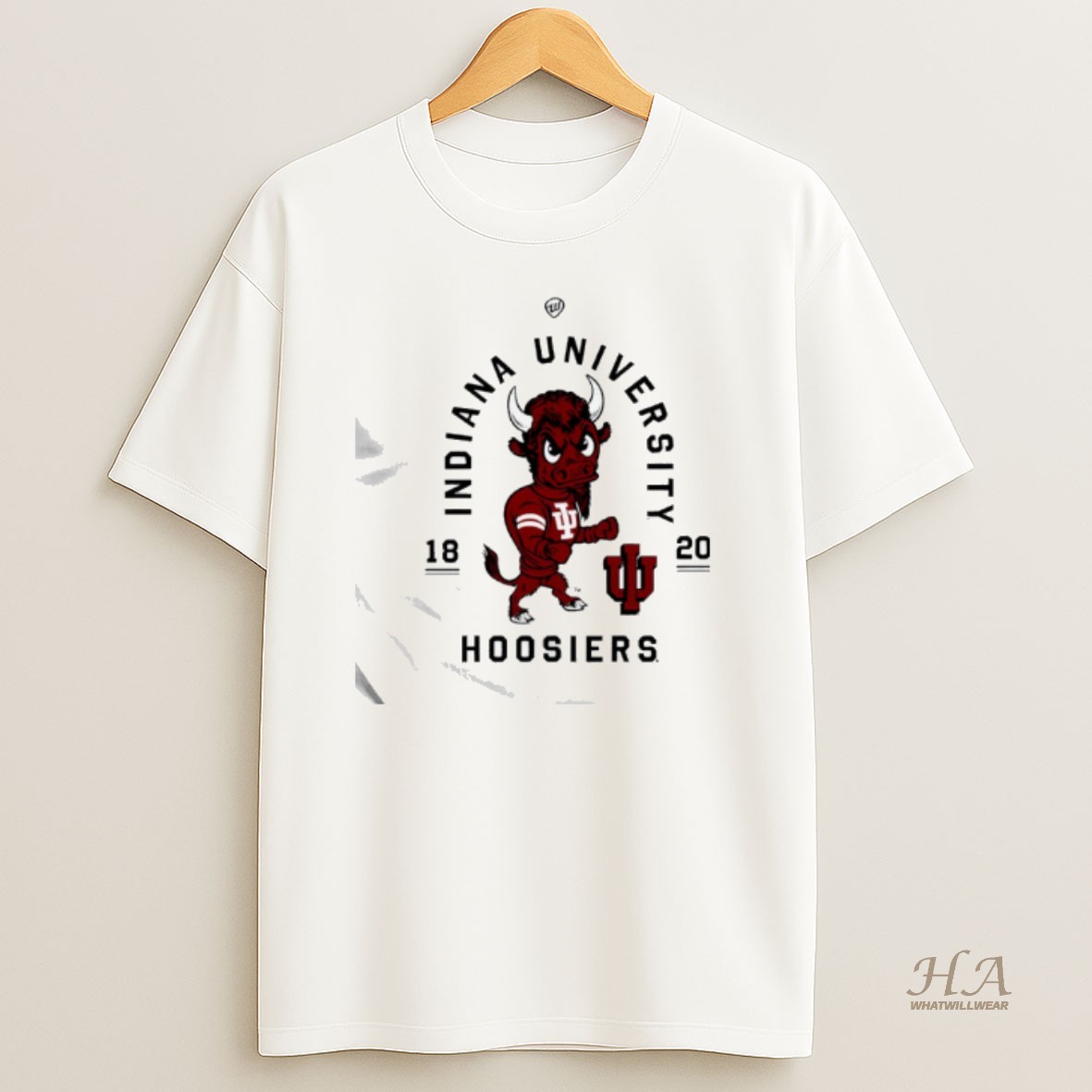 Official Indiana Hoosiers Vintage Buffalo T Shirt
