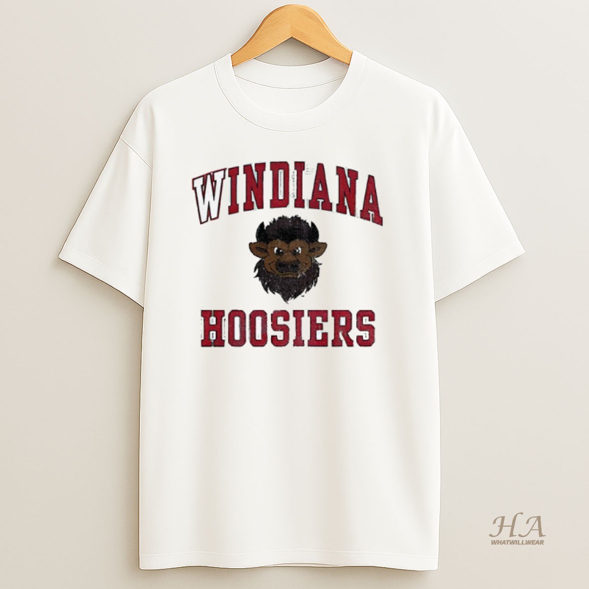 Official Indiana Hoosiers Windiana Hoosier The Bison Nfl Football 2025 Shirt
