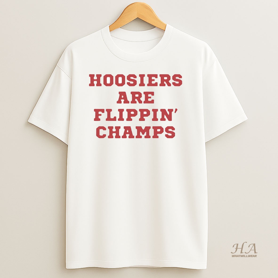 Official Indiana Hoosiers Are Flippin Champs Shirt