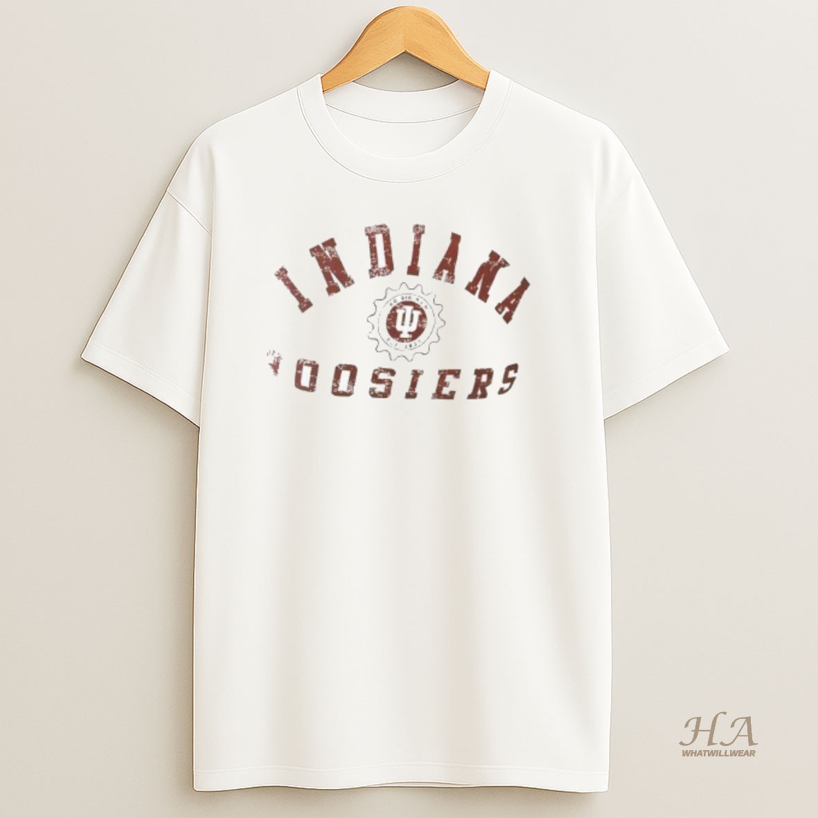 Official Indiana Hoosiers Logo T Shirt