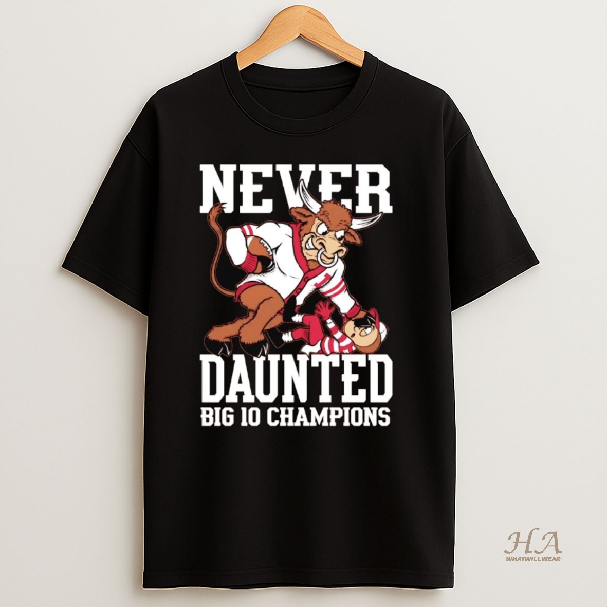 Official Indiana Hoosiers Never Daunted Big 10 Champions T Shirt