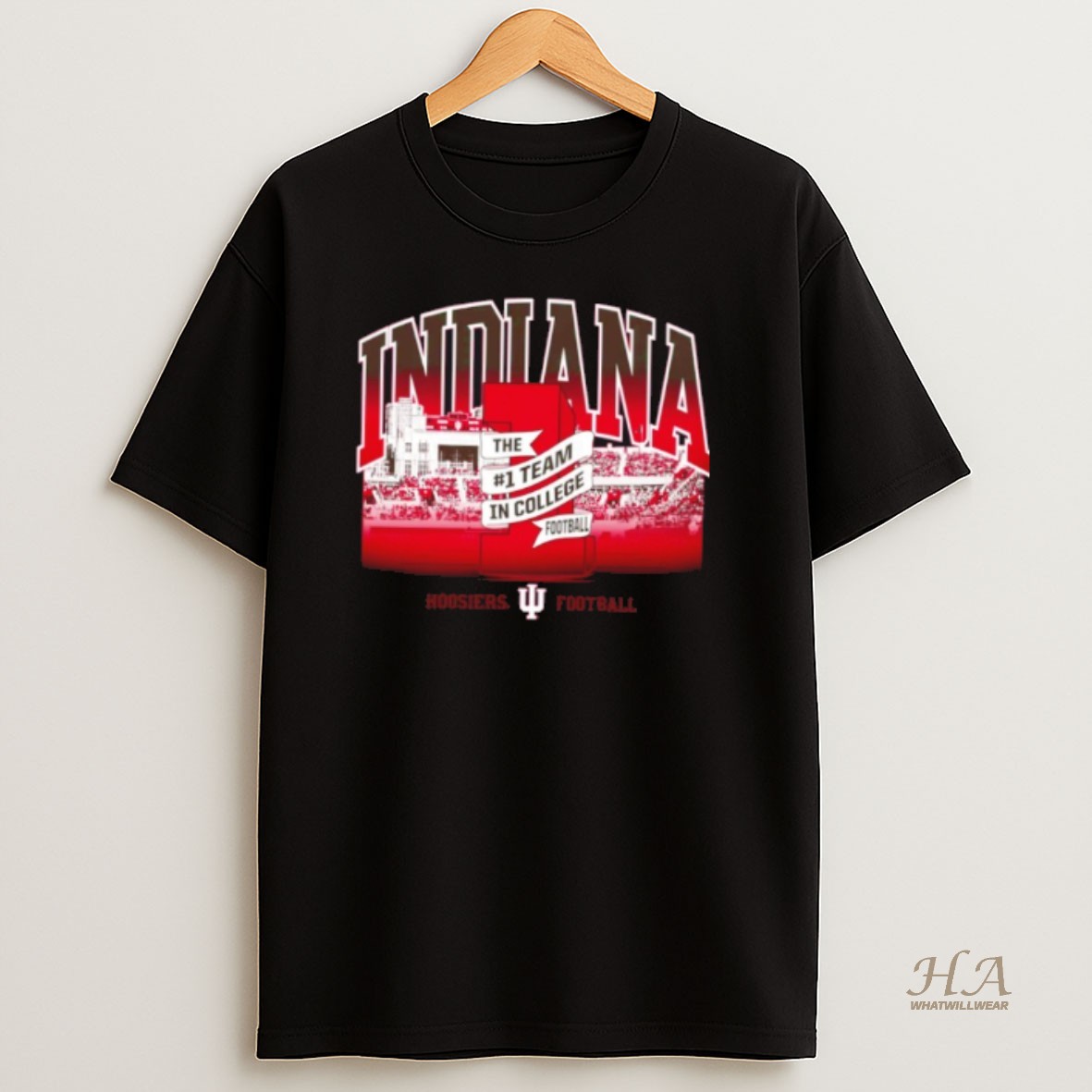 Official Indiana Hoosiers The 1 Team In College Football T Shirt