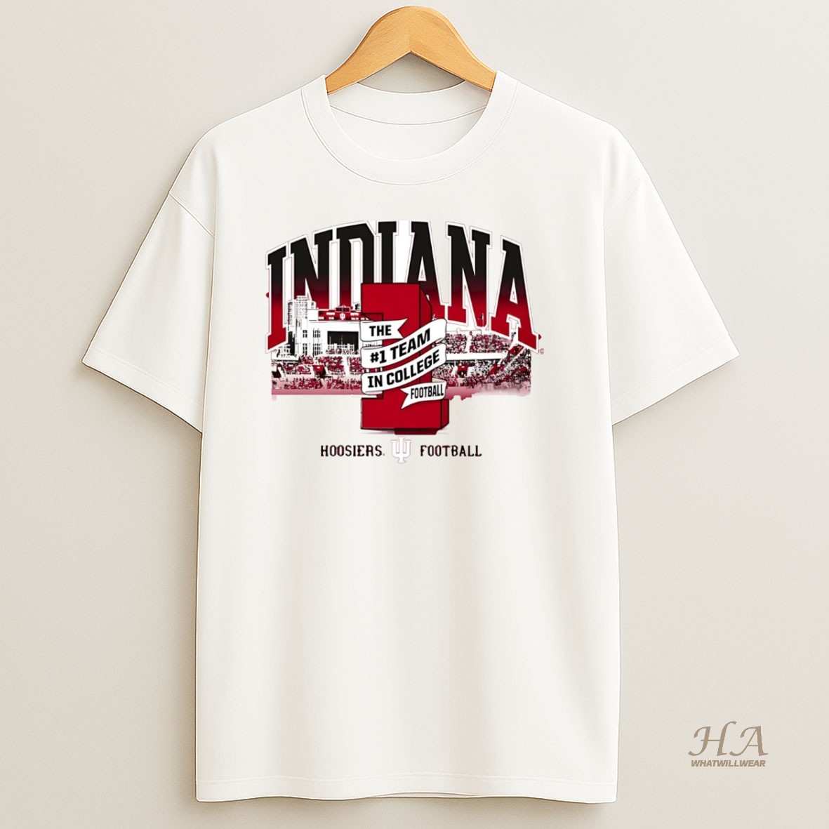 Official Indiana Hoosiers The No 1 Team In College Football Shirt