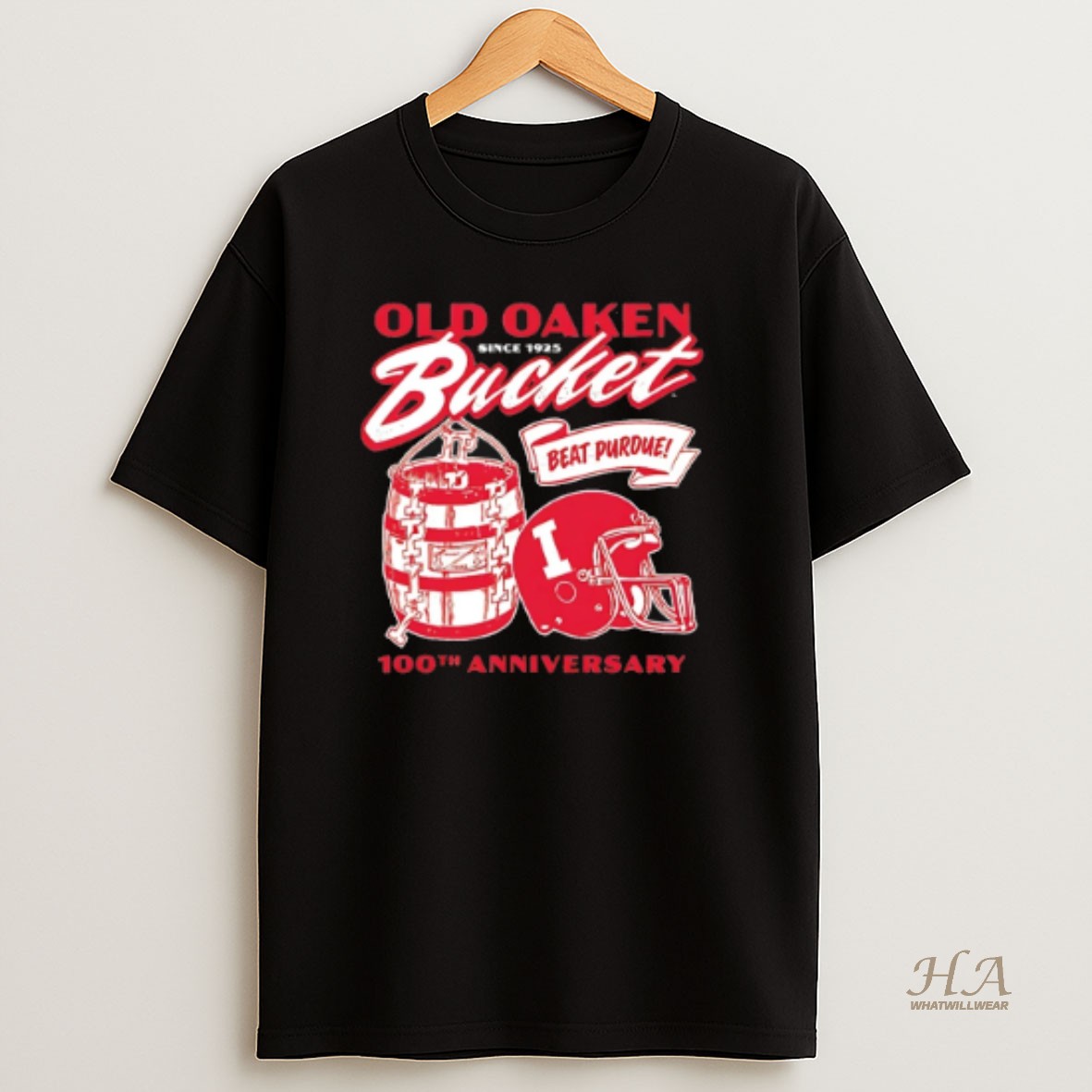 Official Indiana Old Oaken Bucket Beat Purdue 100th Anniversary Shirt